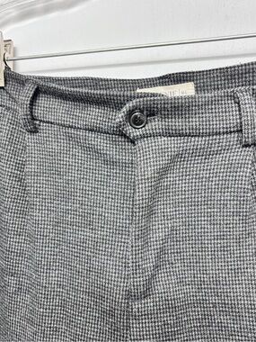 Women's Grey Houndstooth Tailored Trousers